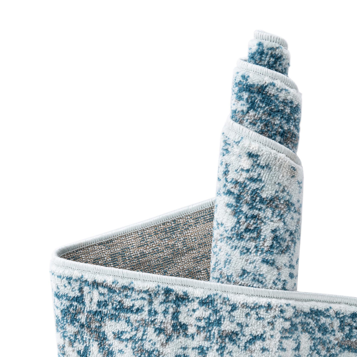 Riviera Elegance Collection Area Rug - Antibes (Light Blue) Rectangle Light Blue  lifestyle 23