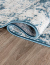 Riviera Elegance Collection Area Rug -  Menton (Blue) Runner Blue  lifestyle 38