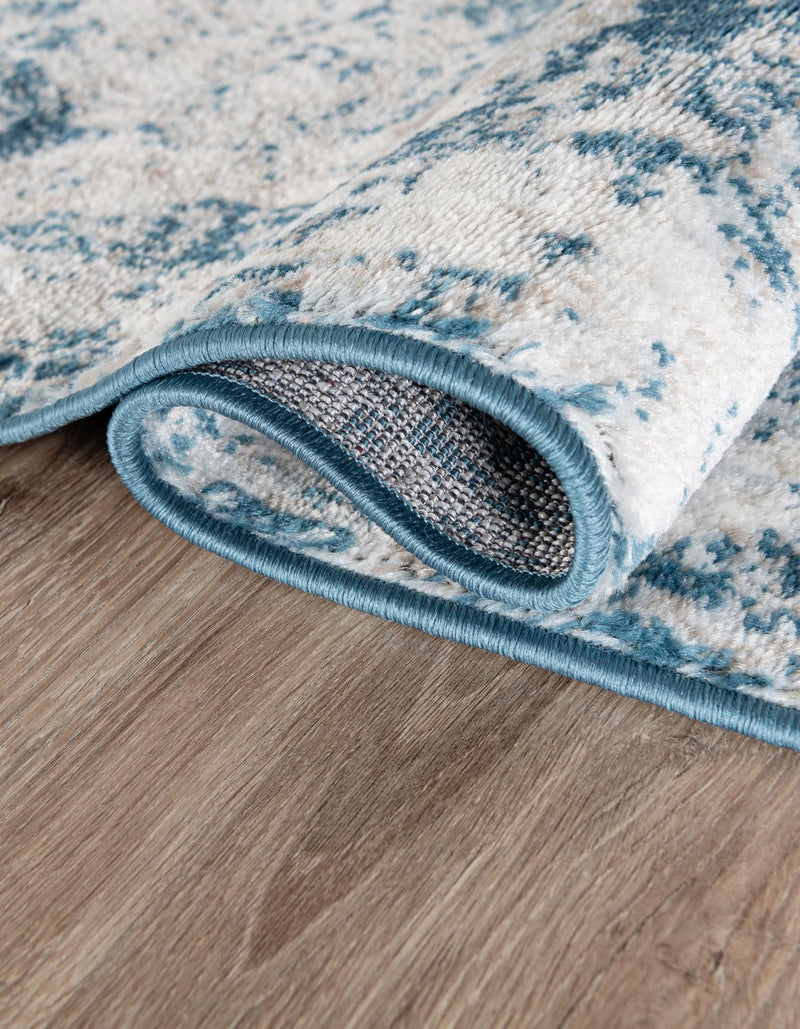 Riviera Elegance Collection Area Rug -  Menton (Blue) Runner Blue  lifestyle 38