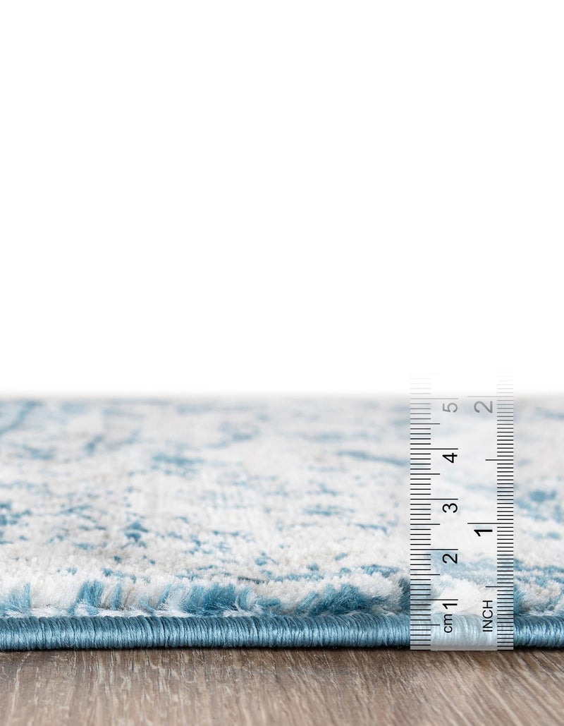 Riviera Elegance Collection Area Rug -  Menton (Blue) Runner Blue  lifestyle 39