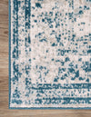 Riviera Elegance Collection Area Rug -  Menton (Blue) Runner Blue  lifestyle 40