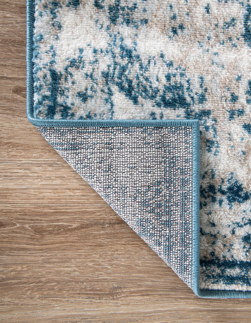 Riviera Elegance Collection Area Rug -  Menton (Blue) Runner Blue  lifestyle 41