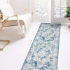 Riviera Elegance Collection Area Rug -  Menton (Blue) Runner Blue  lifestyle 46