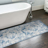 Riviera Elegance Collection Area Rug -  Menton (Blue) Runner Blue  lifestyle 49