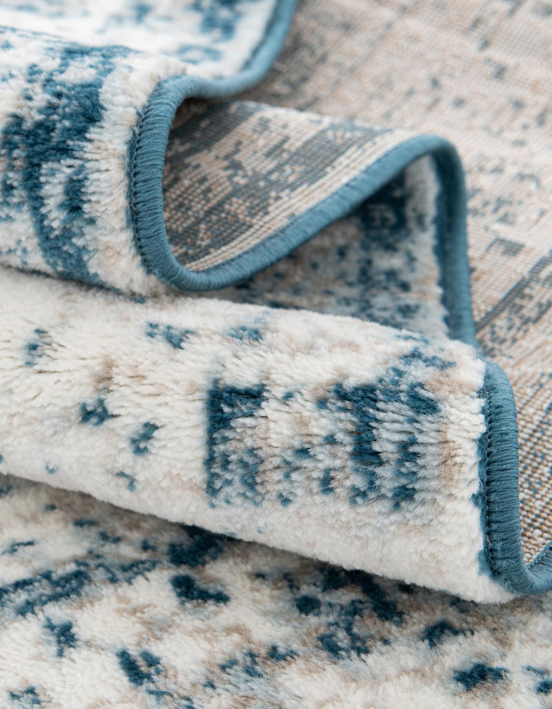 Riviera Elegance Collection Area Rug -  Menton (Blue) Rectangle Blue  lifestyle 38