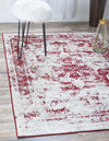 Riviera Elegance Collection Area Rug -  Menton (Burgundy) Rectangle Burgundy  lifestyle 42