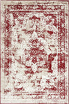 Riviera Elegance Collection Area Rug -  Menton (Burgundy) Rectangle Burgundy Main
