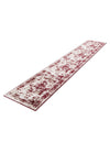 Riviera Elegance Collection Area Rug -  Menton (Burgundy) Runner Burgundy  lifestyle 51