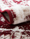 Riviera Elegance Collection Area Rug -  Menton (Burgundy) Rectangle Burgundy  lifestyle 23
