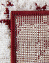 Riviera Elegance Collection Area Rug -  Menton (Burgundy) Rectangle Burgundy  lifestyle 29