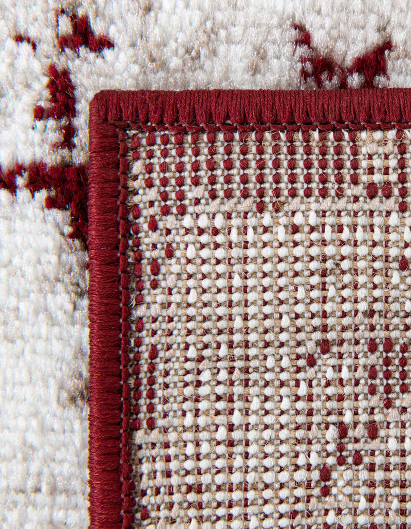Riviera Elegance Collection Area Rug -  Menton (Burgundy) Rectangle Burgundy  lifestyle 29