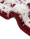 Riviera Elegance Collection Area Rug -  Menton (Burgundy) Rectangle Burgundy  lifestyle 31