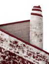 Riviera Elegance Collection Area Rug -  Menton (Burgundy) Rectangle Burgundy  lifestyle 33