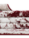 Riviera Elegance Collection Area Rug -  Menton (Burgundy) Rectangle Burgundy  lifestyle 39