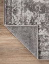 Riviera Elegance Collection Area Rug -  Menton (Gray) Rectangle Gray  lifestyle 3