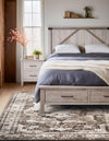 Riviera Elegance Collection Area Rug -  Menton (Light Brown) Rectangle Light Brown  lifestyle 5