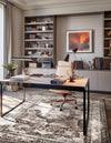 Riviera Elegance Collection Area Rug -  Menton (Light Brown) Rectangle Light Brown  lifestyle 13