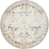 Lagoon Luxe Collection Area Rug -  Seastar Round Gray  lifestyle 12