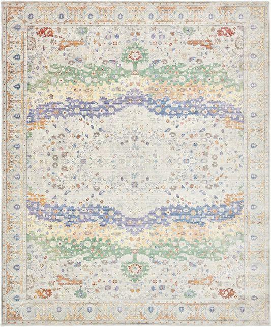 Lagoon Luxe Collection Area Rug -  Serenity Rectangle Light Gray Main