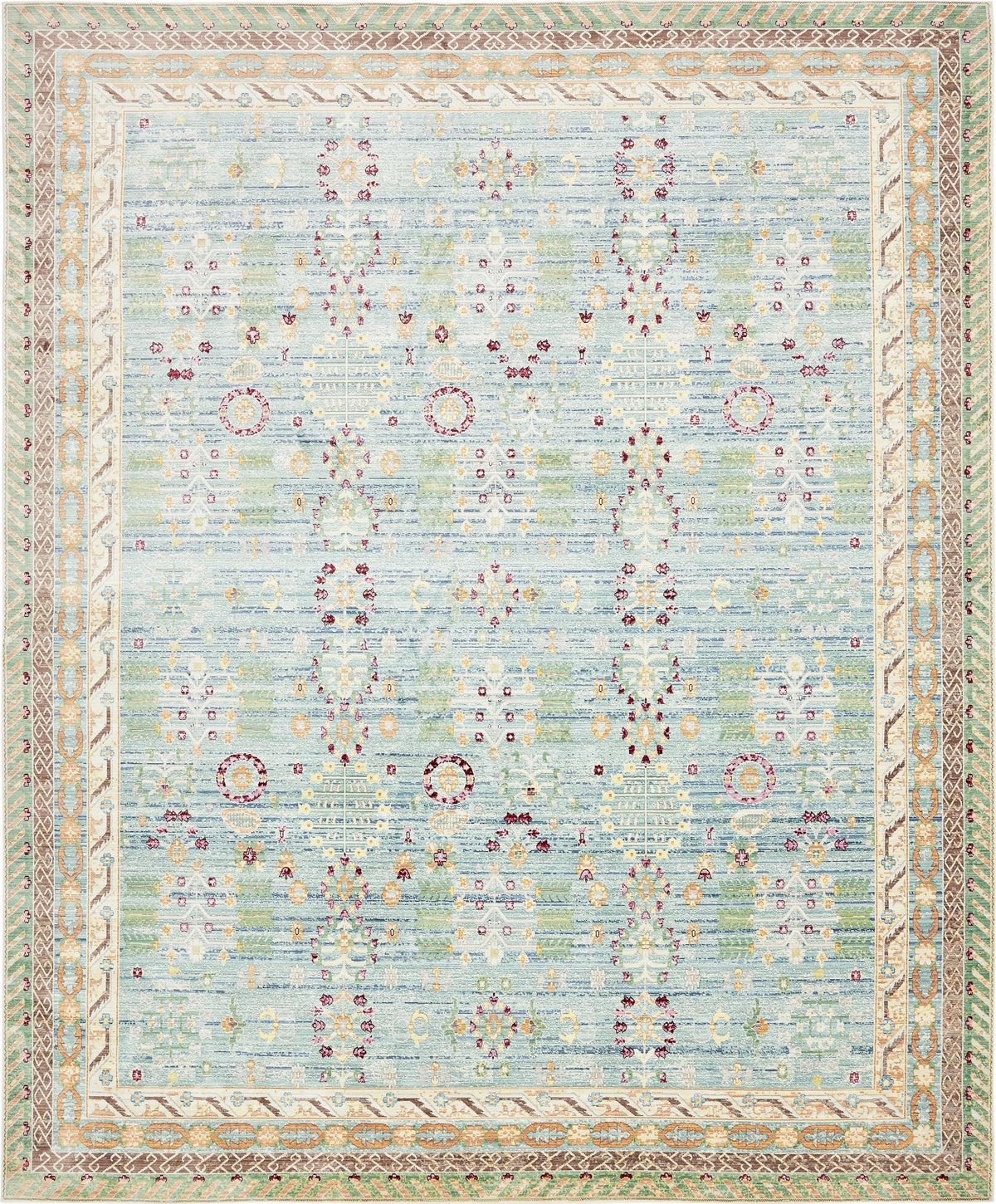 Lagoon Luxe Collection Area Rug -  Manta Rectangle Blue Main