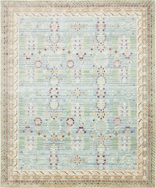 Lagoon Luxe Collection Area Rug -  Manta Rectangle Blue Main