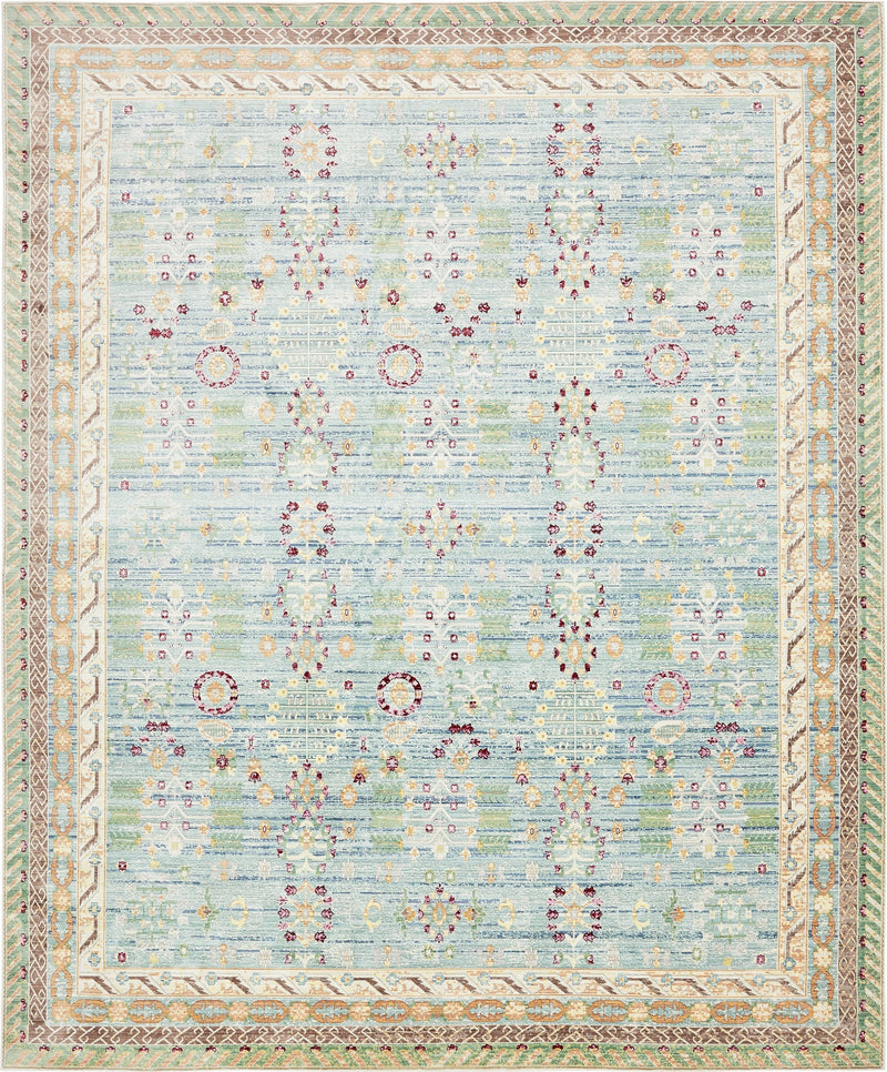 Lagoon Luxe Collection Area Rug -  Manta Rectangle Blue Main