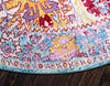 Lagoon Luxe Collection Area Rug -  Oyster Round Beige  lifestyle 24