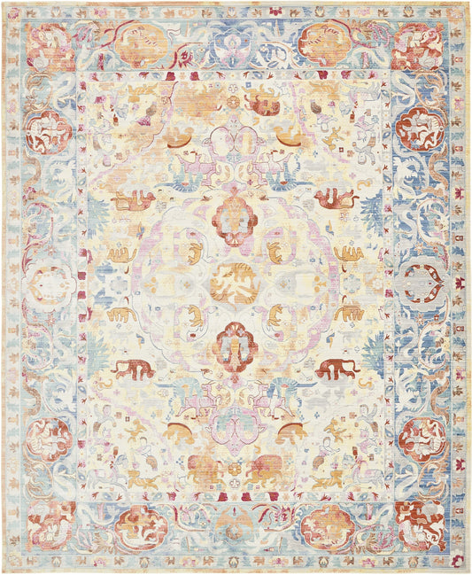 Lagoon Luxe Collection Area Rug -  Seafarer Rectangle Beige Main