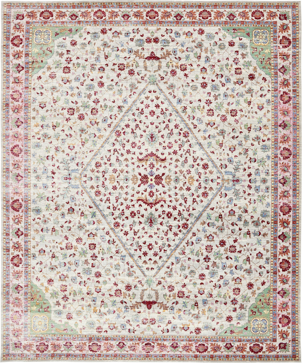 Lagoon Luxe Collection Area Rug -  Coastline Rectangle Gray Main