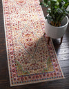 Lagoon Luxe Collection Area Rug -  Coastline Runner Gray  lifestyle 12
