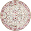 Lagoon Luxe Collection Area Rug -  Coastline Round Gray  lifestyle 11
