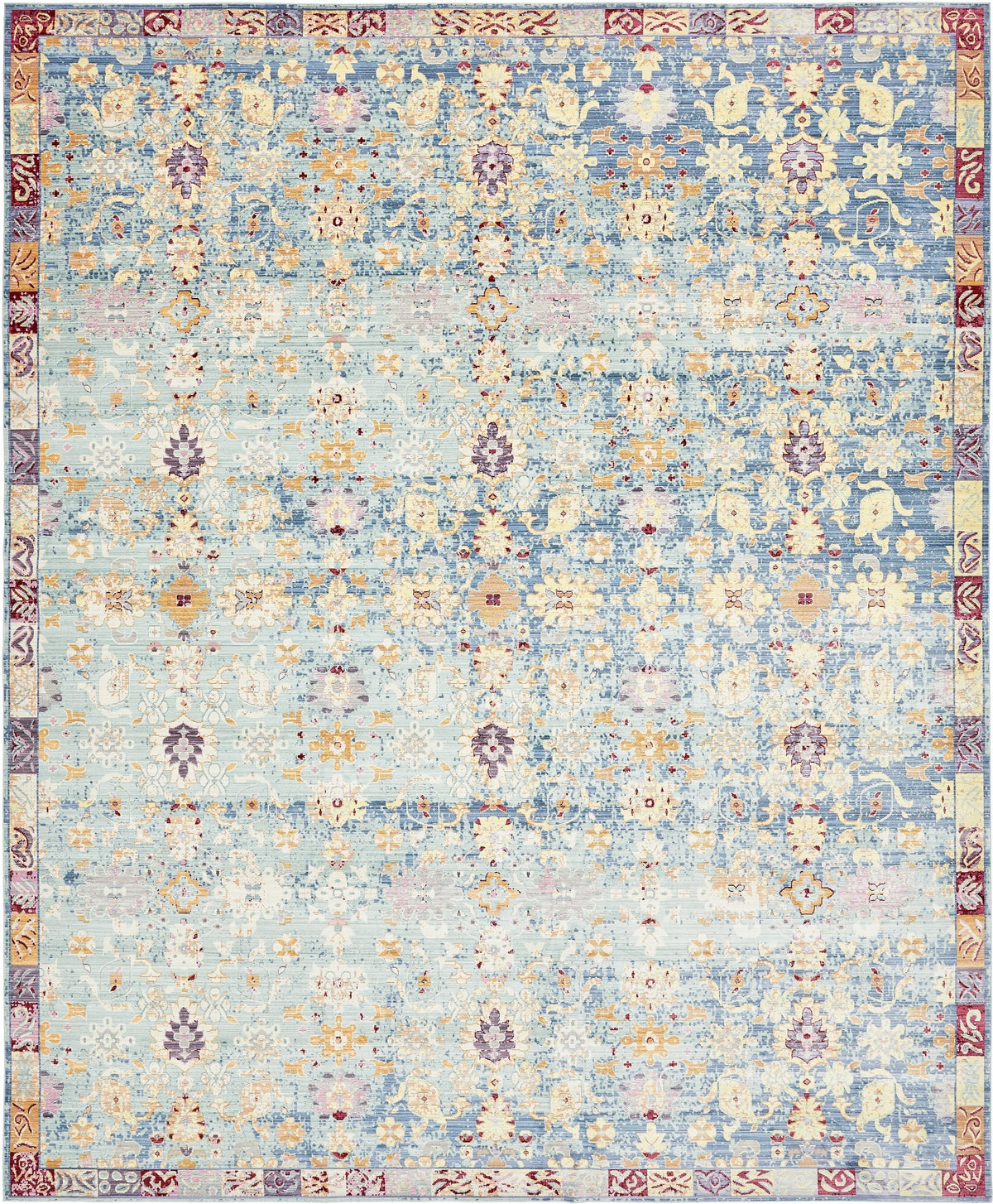 Lagoon Luxe Collection Area Rug -  Shipwreck Rectangle Blue Main