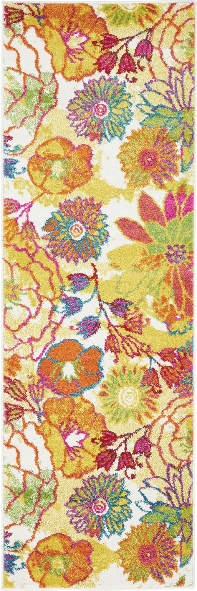 Venetian Elegance Collection Area Rug -  Accademia Runner Ivory  lifestyle 35