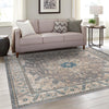 Salzburg Elegance Collection Area Rug -  Getreidegasse Square Gray  lifestyle 66