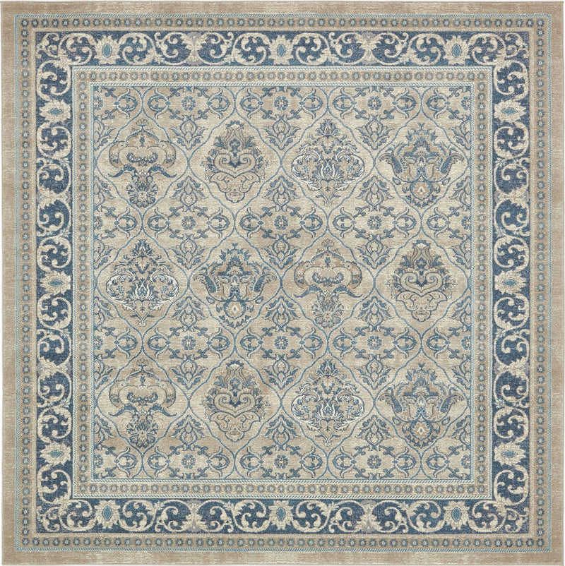 Salzburg Elegance Collection Area Rug -  Kapuzinerberg Square Beige  lifestyle 26