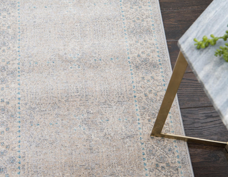 Salzburg Elegance Collection Area Rug - Mirabell Runner Gray  lifestyle 43