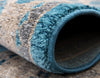 Salzburg Elegance Collection Area Rug - Mirabell Runner Light Blue  lifestyle 48