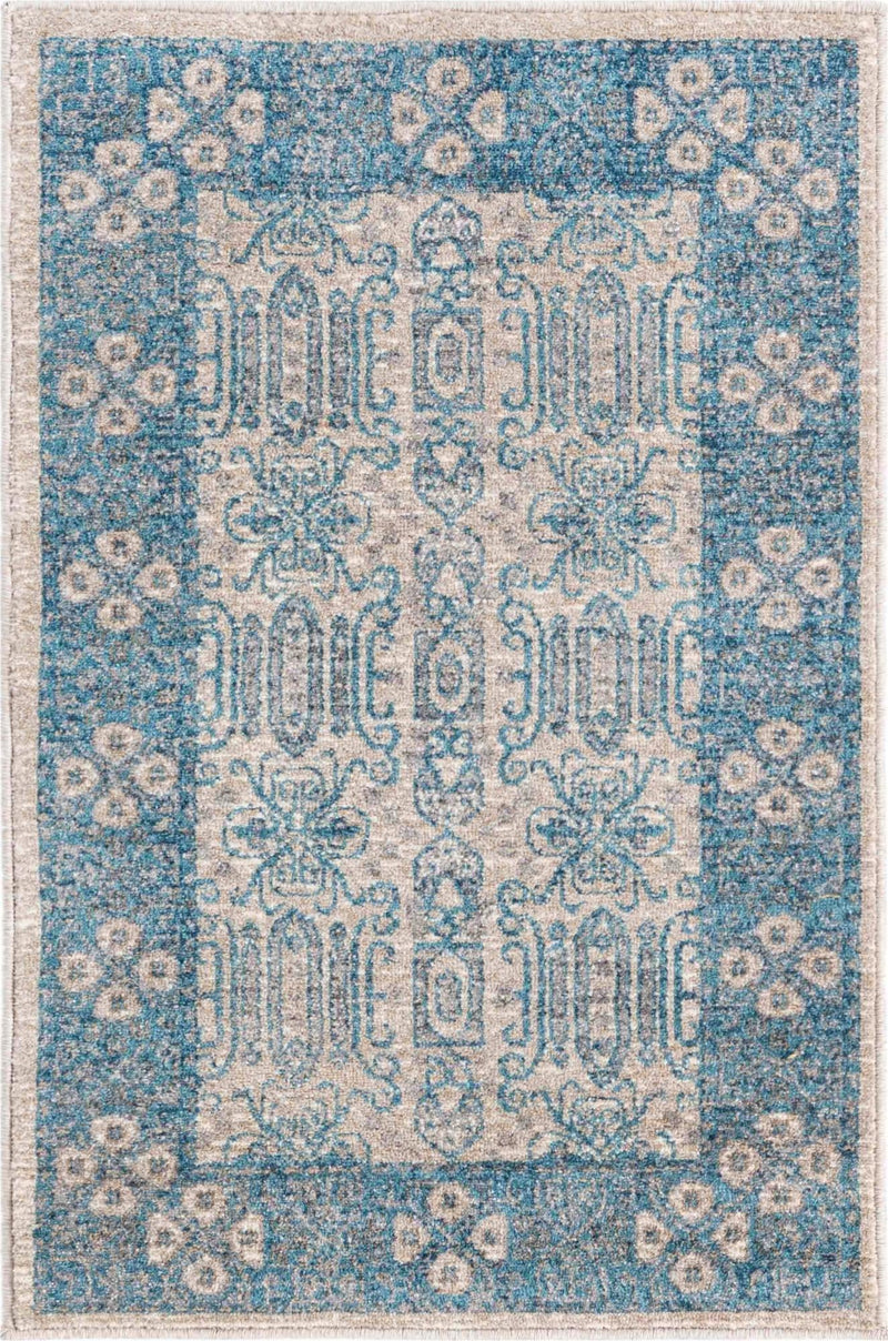 Salzburg Elegance Collection Area Rug - Mirabell Rectangle Beige  lifestyle 2