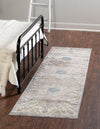Salzburg Elegance Collection Area Rug -  Getreidegasse Runner Gray  lifestyle 18
