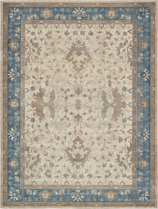Salzburg Elegance Collection Area Rug -  Residenzplatz Rectangle Cream Main