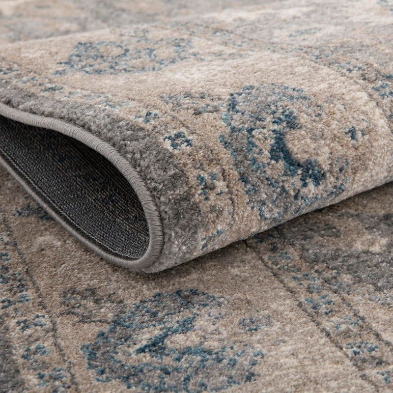 Salzburg Elegance Collection Area Rug -  Mozarteum Runner Gray  lifestyle 42