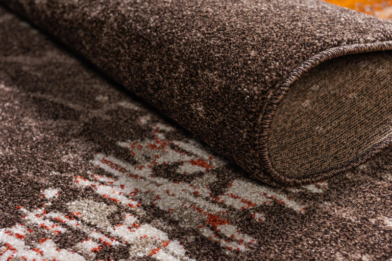 Lattice Gardens Collection Area Rug -  Trellisbay Rectangle Brown  lifestyle 35