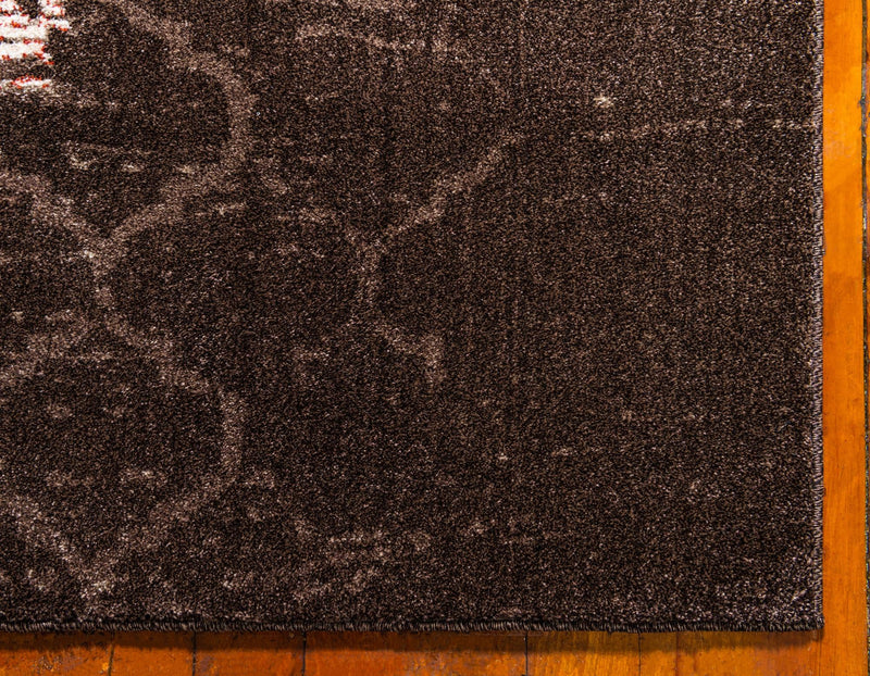 Lattice Gardens Collection Area Rug -  Trellisbay Rectangle Brown  lifestyle 45