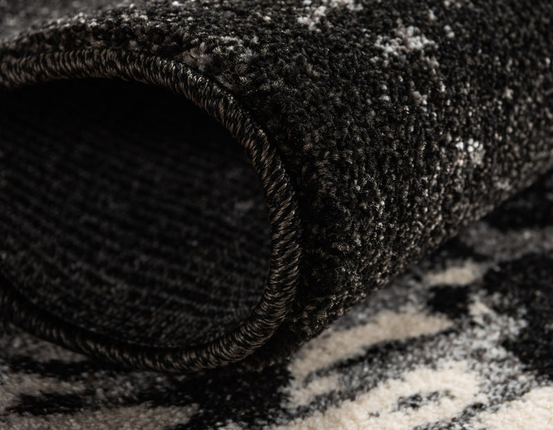 Lattice Gardens Collection Area Rug -  Trellisbay Rectangle Charcoal Gray  lifestyle 36