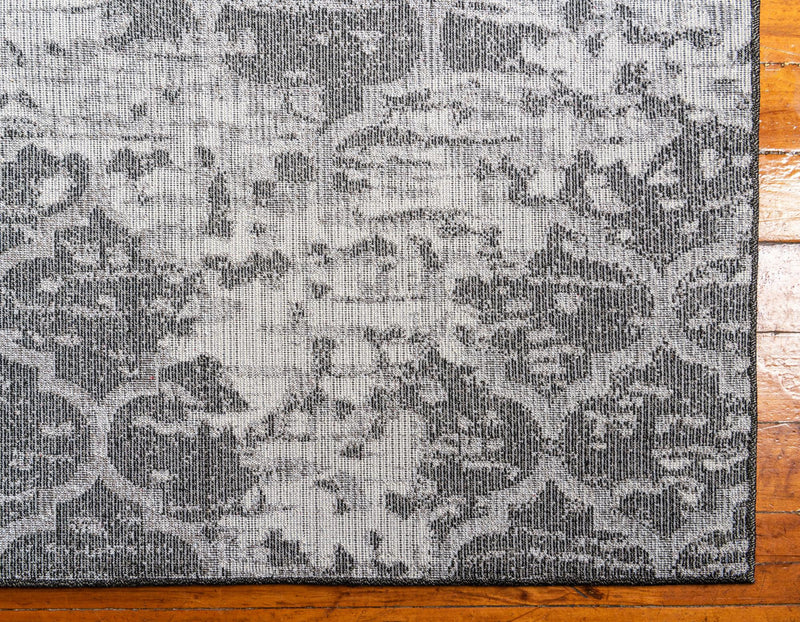 Lattice Gardens Collection Area Rug -  Trellisbay Rectangle Charcoal Gray  lifestyle 51