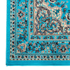 Tabriz Tapestry Collection Area Rug - Azerbaijan (Turquoise) Rectangle Turquoise  lifestyle 9