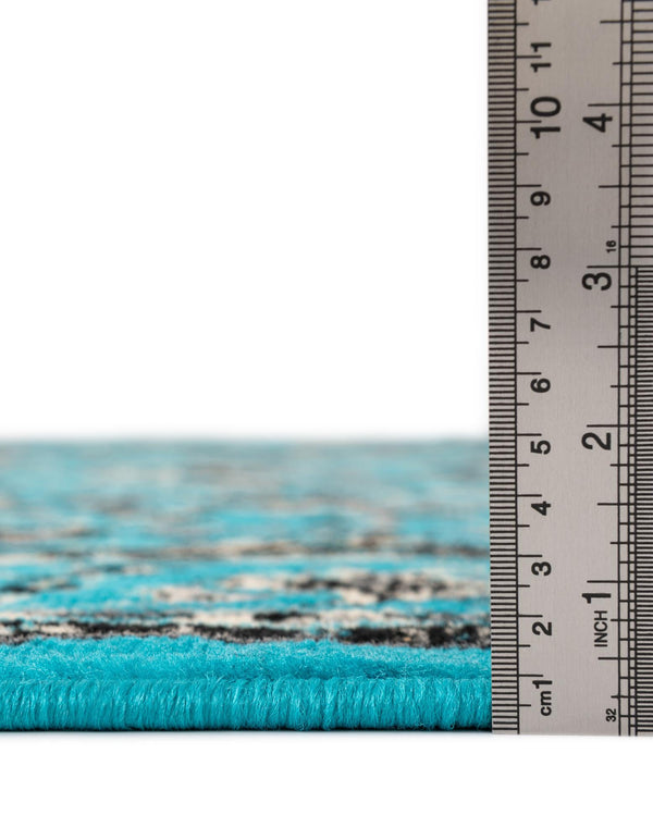 Isfahan Elegance Collection Area Rug - Naghsh-e Jahan (Turquoise) Rectangle Turquoise  lifestyle 5