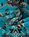 Isfahan Elegance Collection Area Rug - Naghsh-e Jahan (Turquoise) Rectangle Turquoise  lifestyle 8