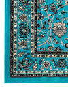 Isfahan Elegance Collection Area Rug - Naghsh-e Jahan (Turquoise) Rectangle Turquoise  lifestyle 16