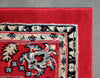 Isfahan Elegance Collection Area Rug - Naghsh-e Jahan (Red) Rectangle Red  lifestyle 9